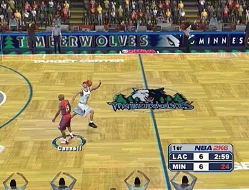 NBA 2K6 screen shot game playing